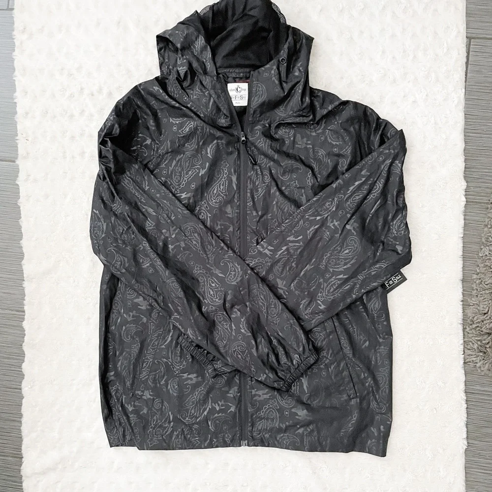 NWT- CULTURE KINGS unisex duplex windbreaker backpack jacket - Picture 5 of 16